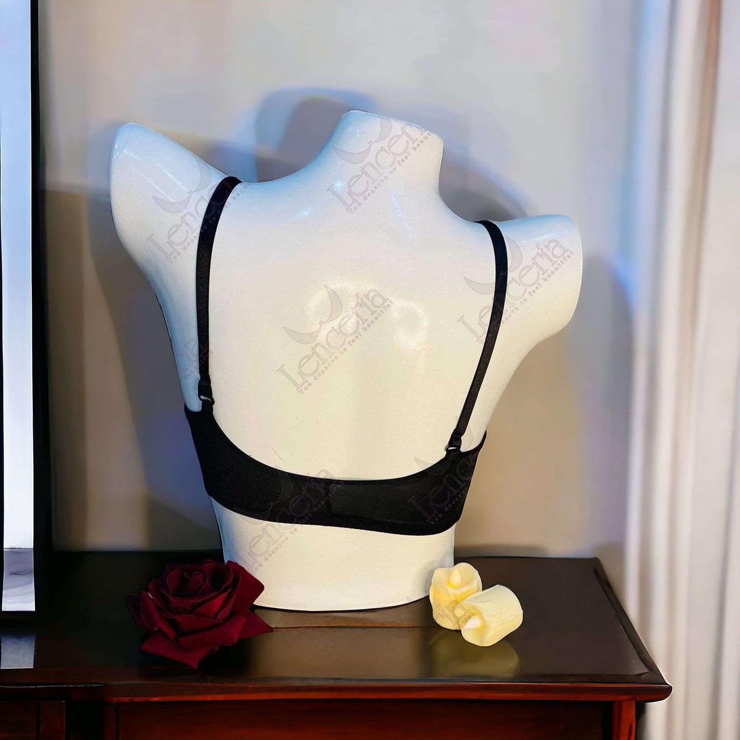 Maeishas midnight black front closure bra (bra only- extremely sexy (c65)