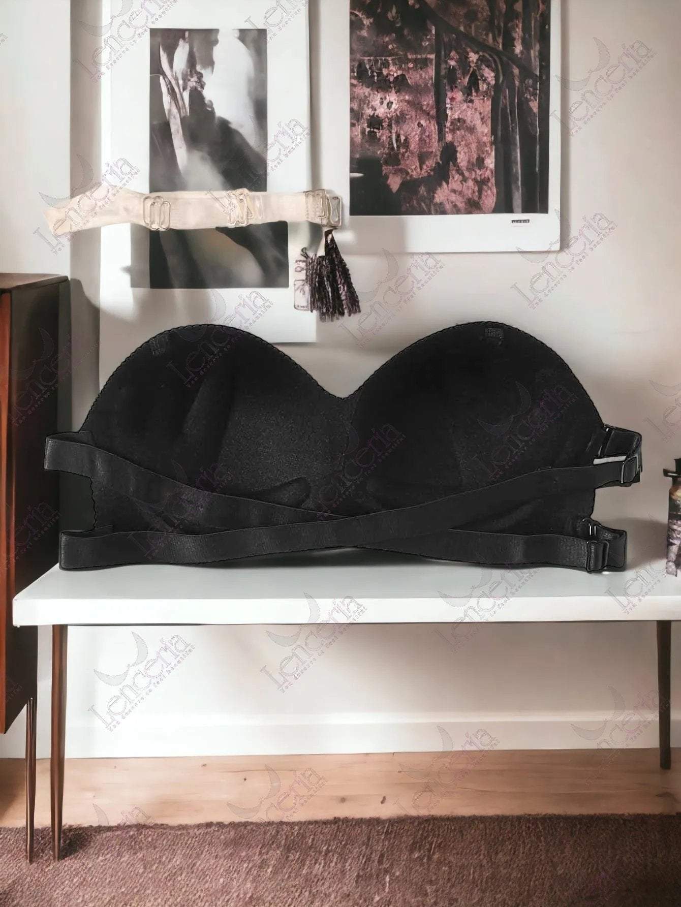 Cheriee everyday essentials Noir lightly padded pushup bra - very cute (c31)