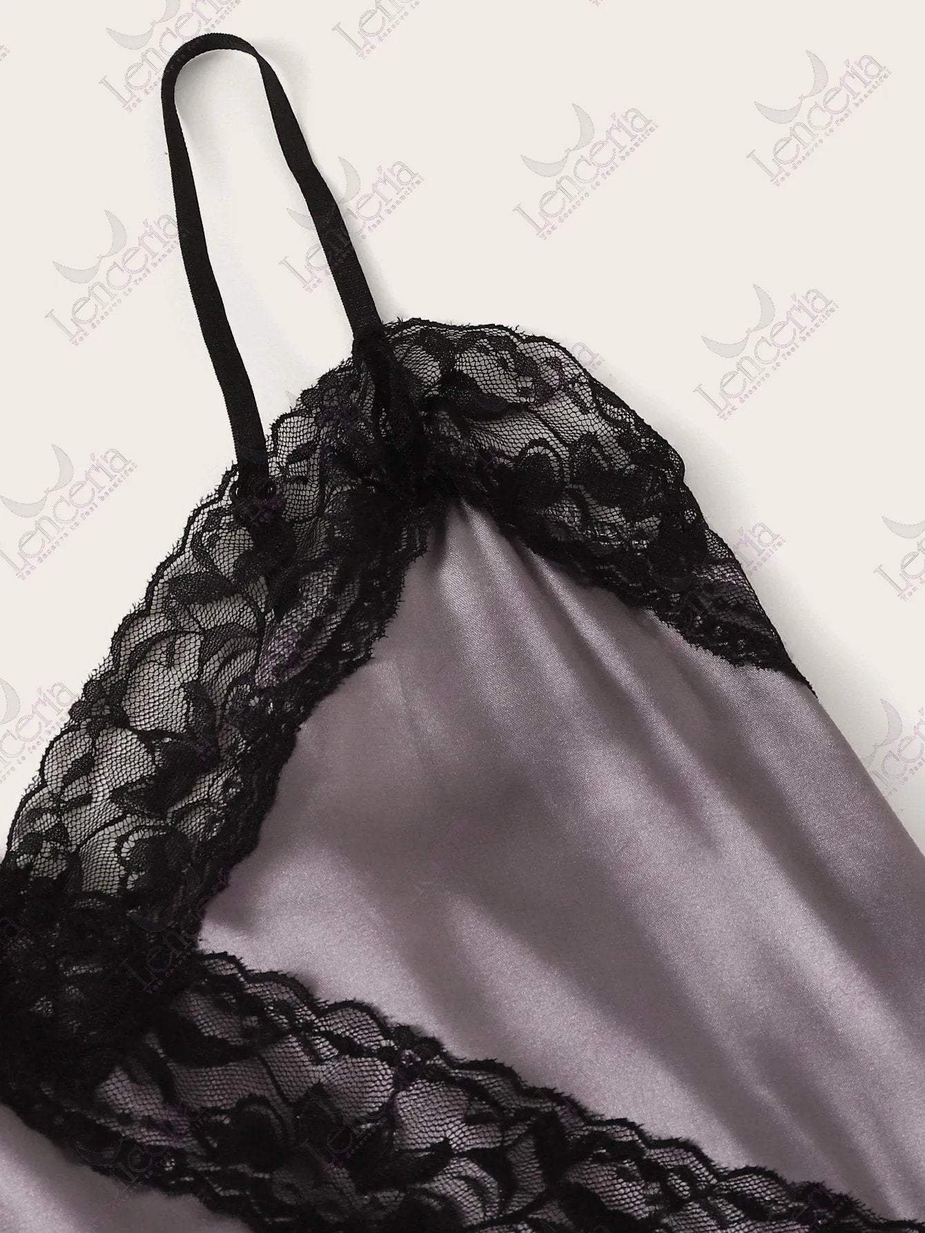 Linda Profonde Grey cami set (L3)