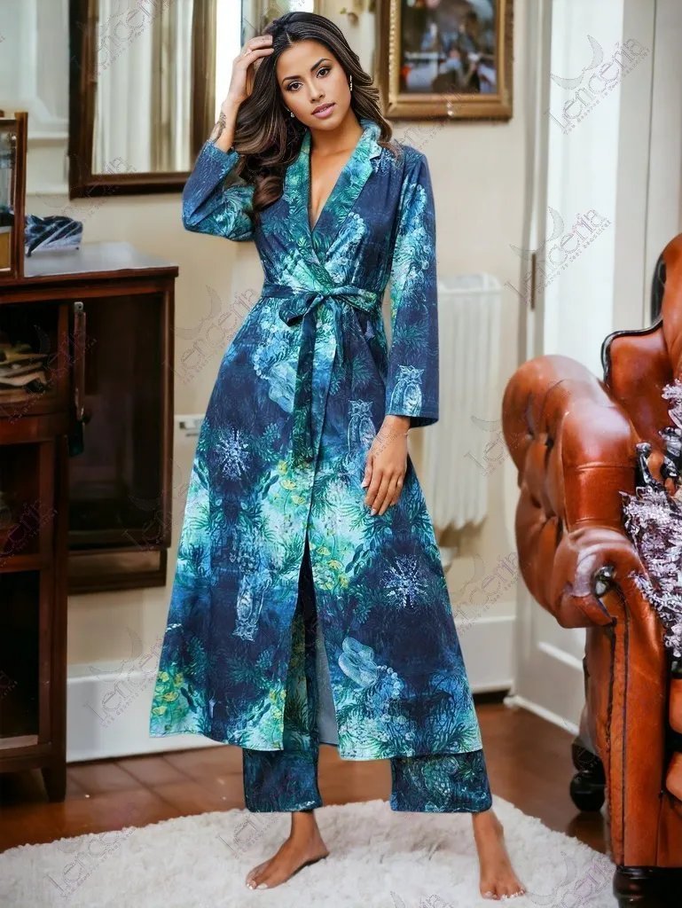 Ocean Bléu three piece pajama set very elegant (u23)